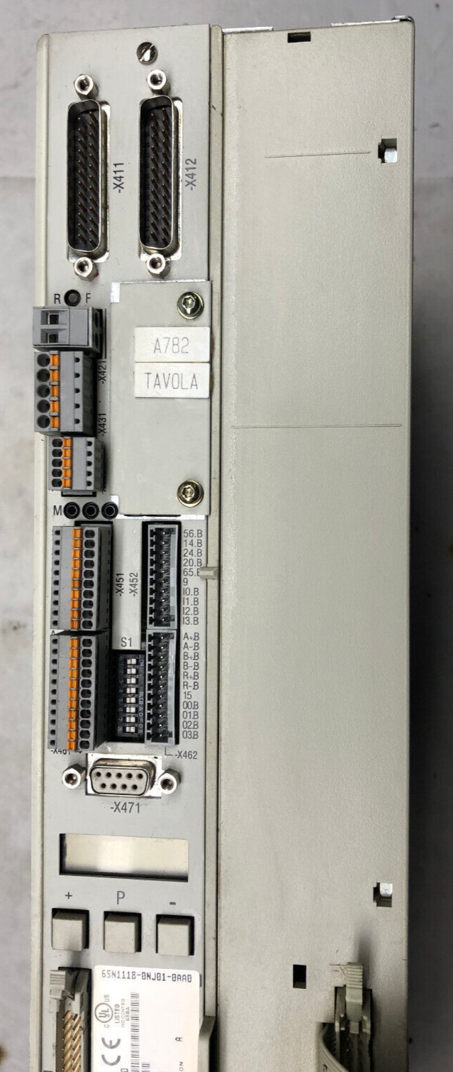 Siemens  SIMODRIVE 6SN1118-0NJ01-0AA0 Version A  mit LT-MODUL 80A