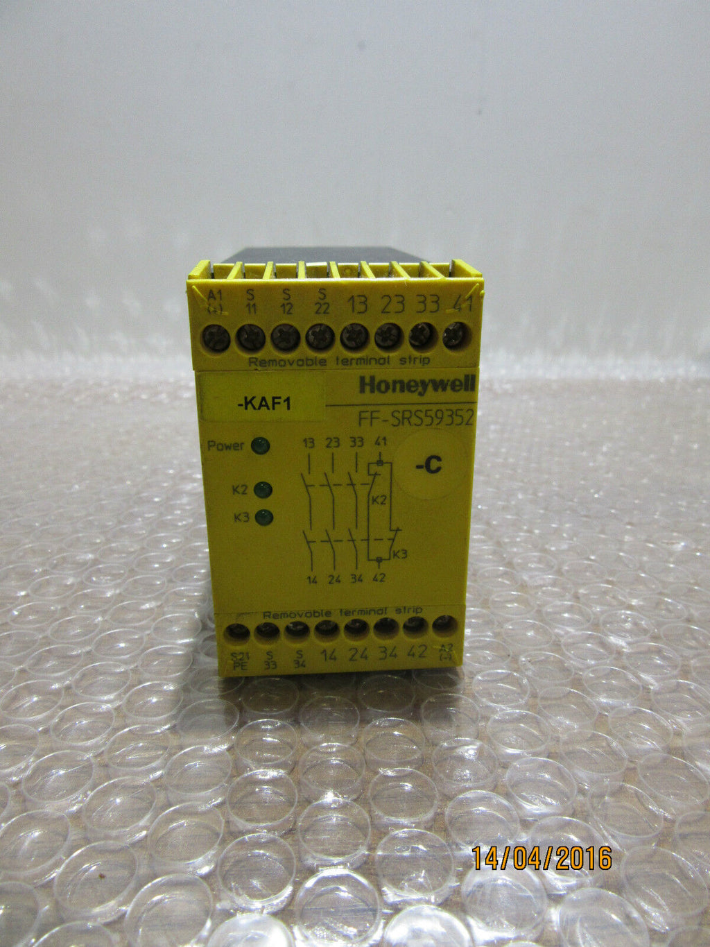Honeywell FF-SRS59352 | Emergency Stop Module | 24V DC