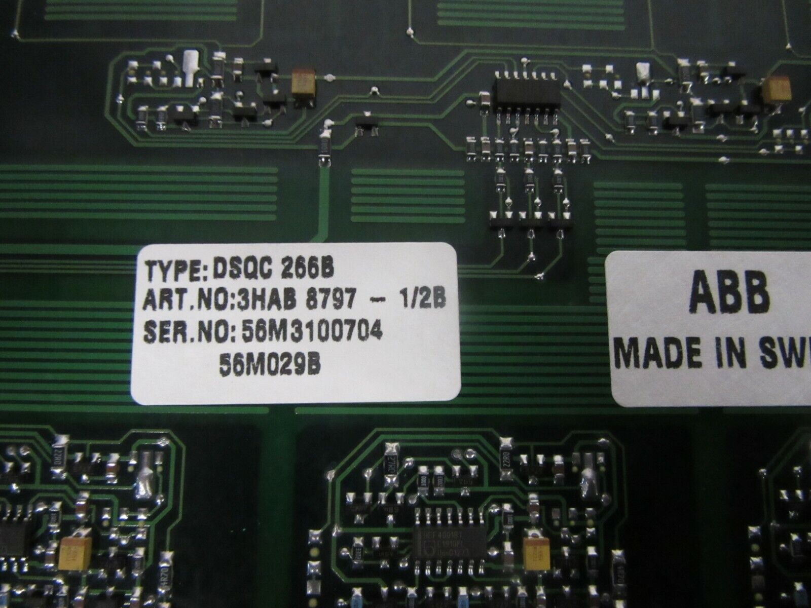 ABB DSQC 266B 3HAB 8797-1/2B