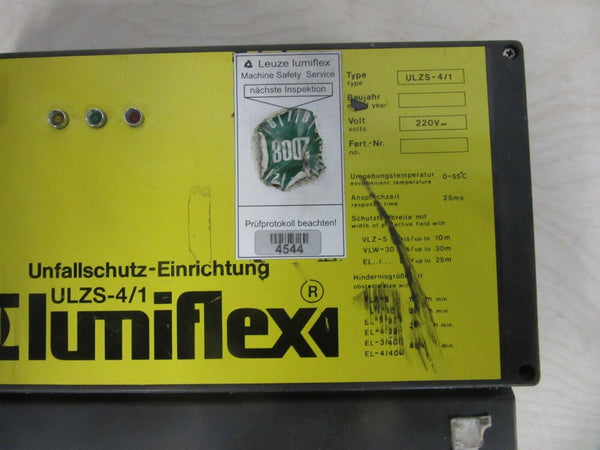 Leuze lumiflex Machine Safety Service ULZS-4/1