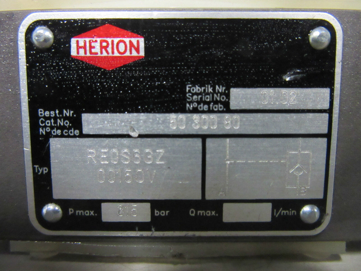 Herion RE0S6GZ 00150V -unused-
