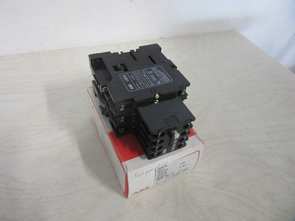 ABB Schütz UB30-30-22 Contactor 220V-230V 50HZ 255V 60HZ