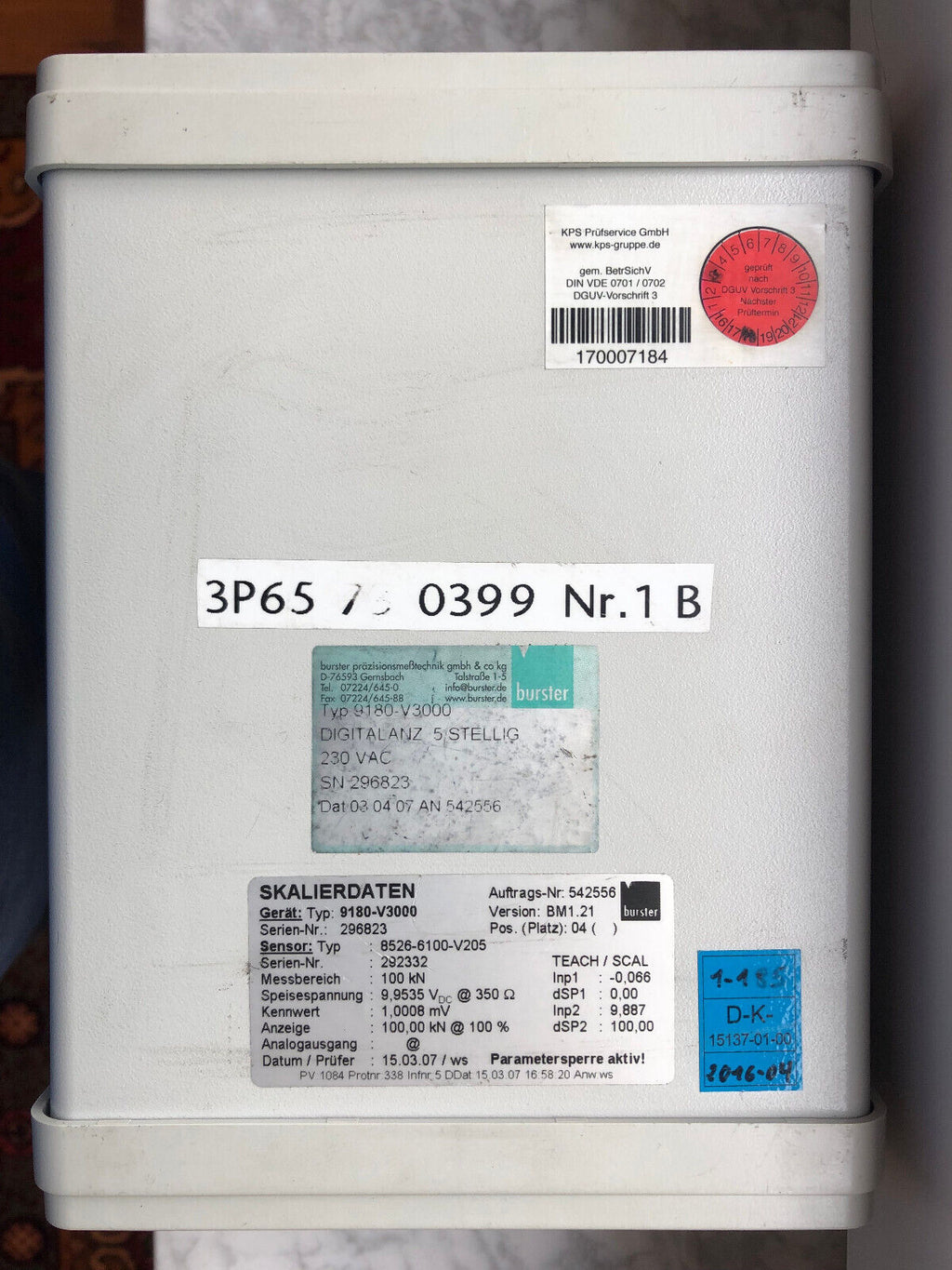 Burster Digitalanzeiger 9180 V3000