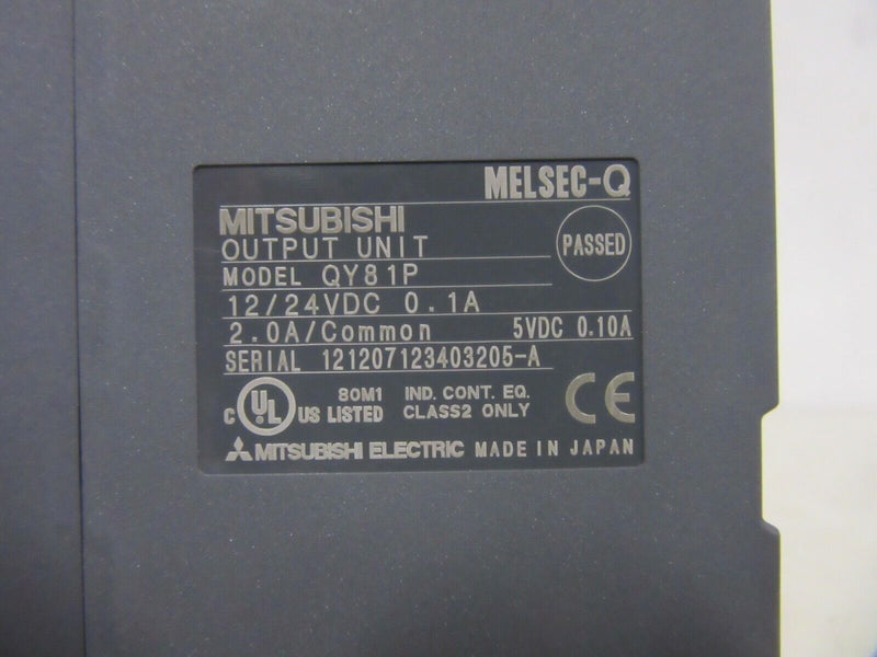 Mitsubishi Output Unit Model QY81P Melsec-Q 