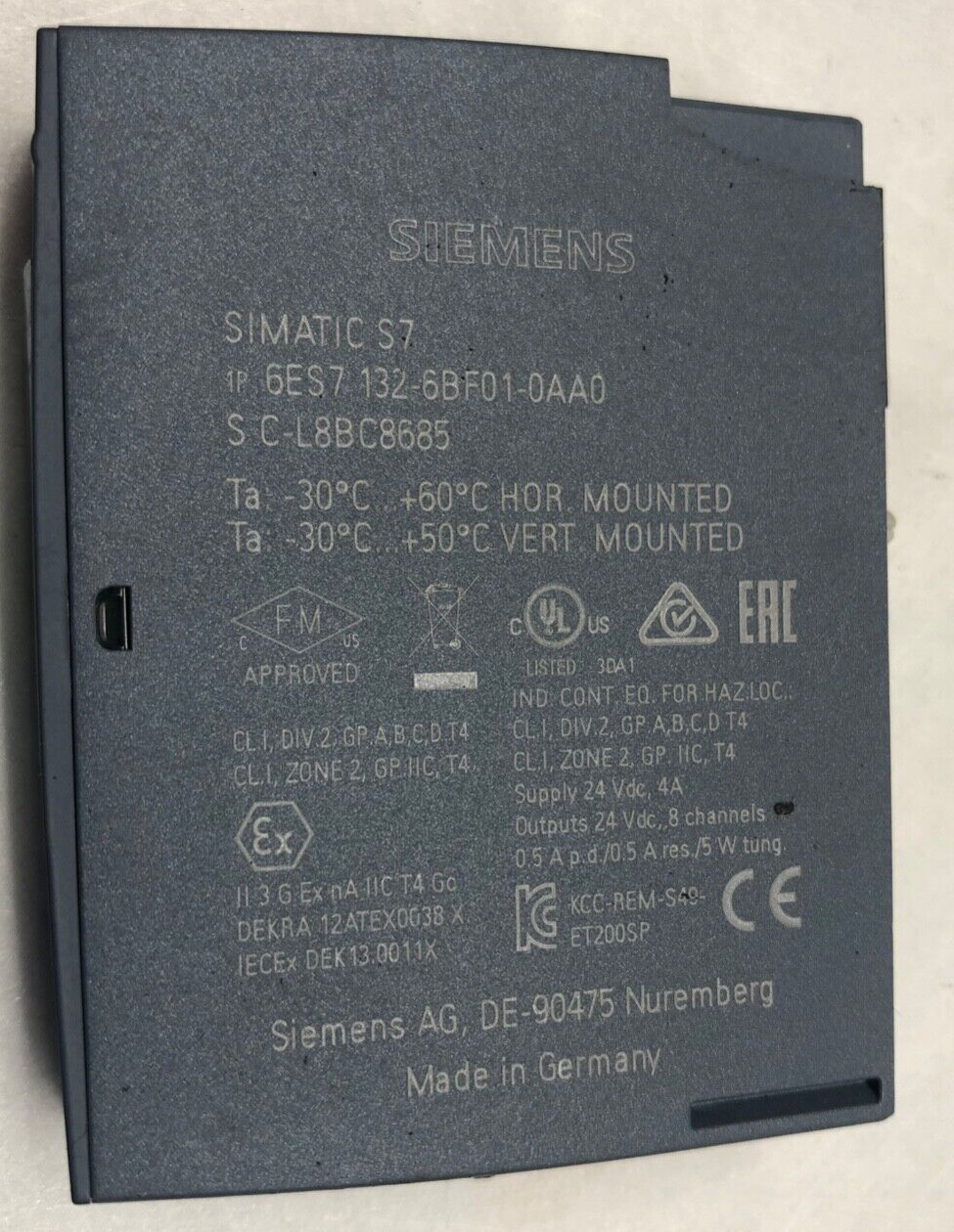 Siemens SIMATIC S7 6ES7 131-BF01-0AA0