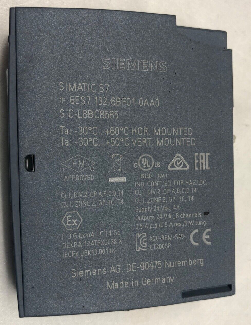 Siemens SIMATIC S7 6ES7 131-BF01-0AA0