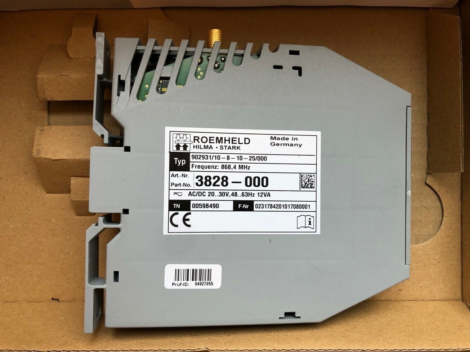 Roemheld Empfängereinheit 3828000 Stabantenne fehlt