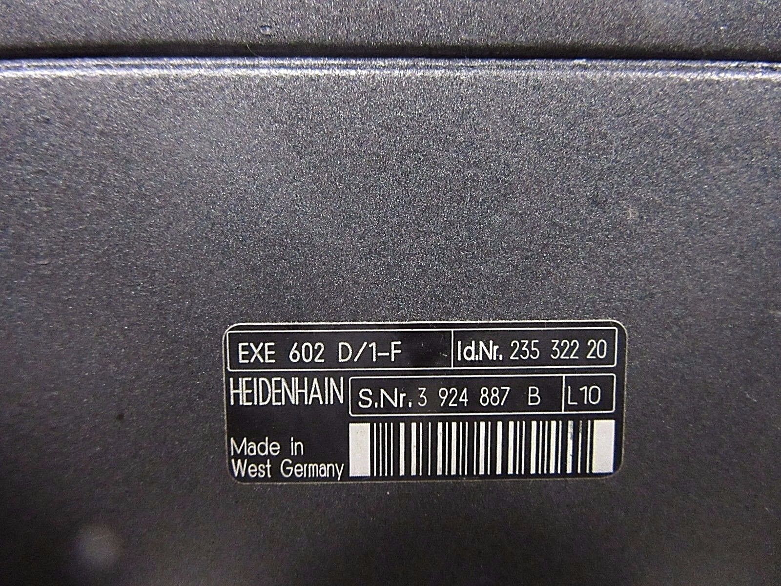 Heidenhain EXE 602 D/1-F 235 322 20
