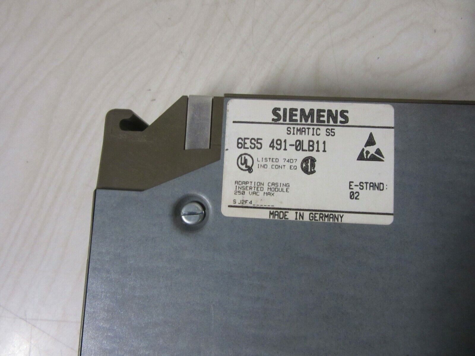 SIEMENS SIMATIC 6ES5 308-3UB11 E-Stand:6+6ES5 375-0LA21 E-Stand:1+6ES5 491-0LB11