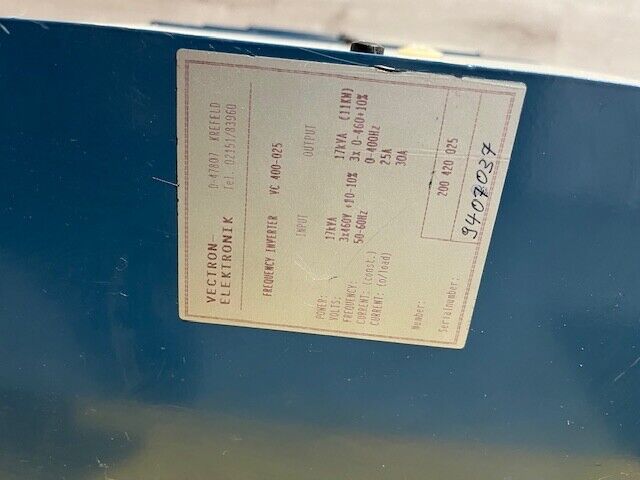 Branson Inverter VC 400-025 11KW
