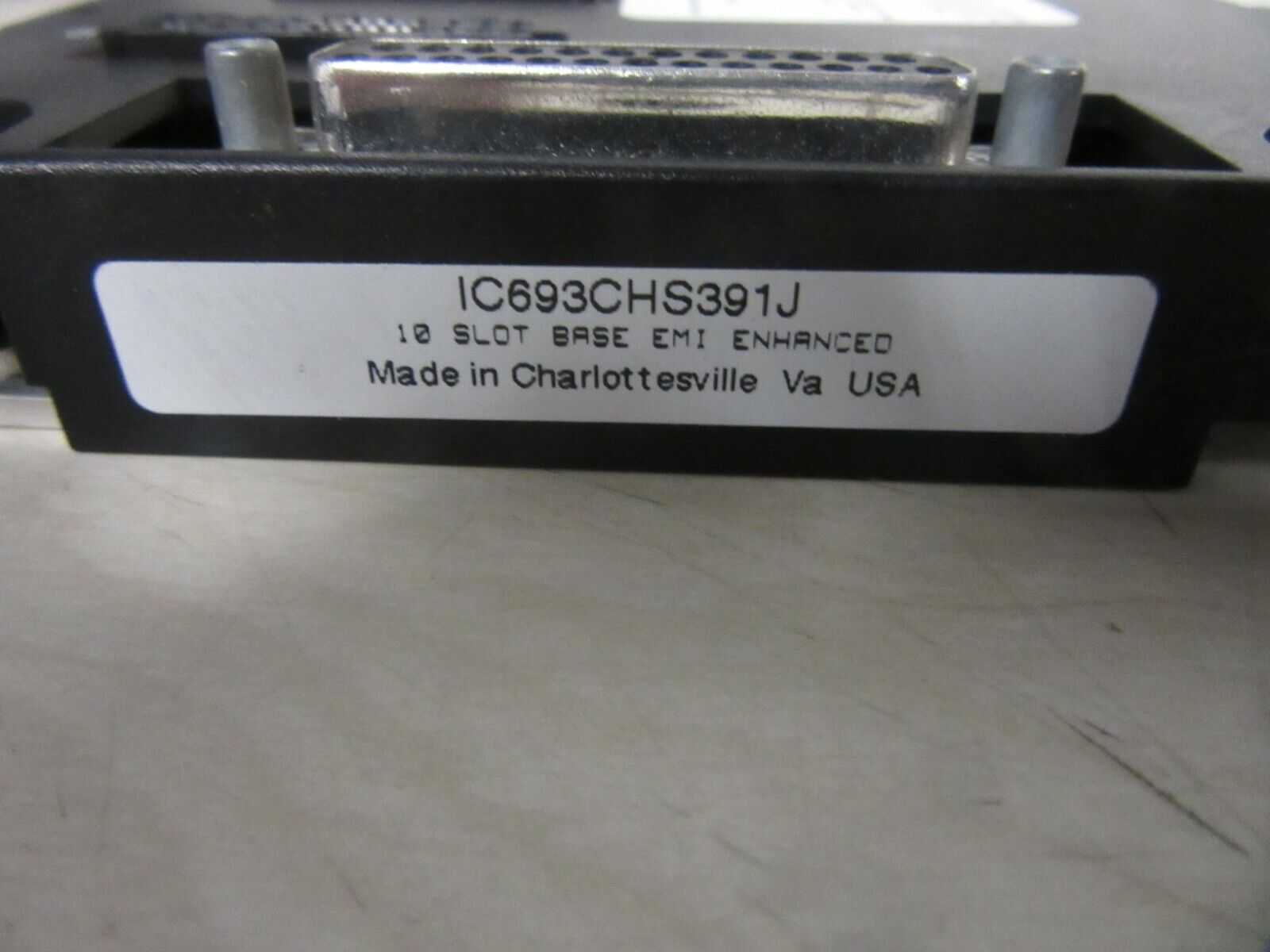 GE FANUC IC693CHS391J 10 SLOT BASE EMI ENHANCED