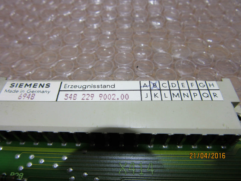 Siemens 6FX1192-4AB00 | E-Stand: B | 548 229 9002.00