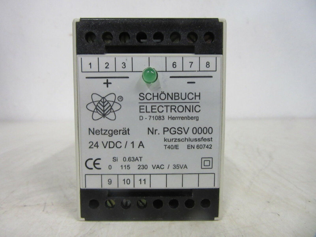 Schönbuch Electronic PGSV 0000 Netzgerät