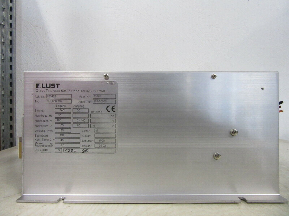 Lust Drivetronics CIS 080.3BZ 35KVA