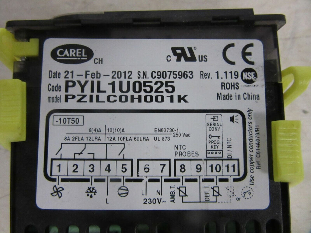 CAREL PYIL1U0525 Elektronikregler PZILC0H001K