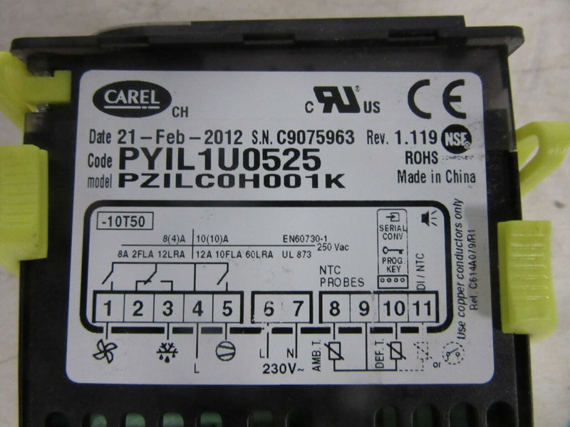 CAREL PYIL1U0525 Elektronikregler PZILC0H001K