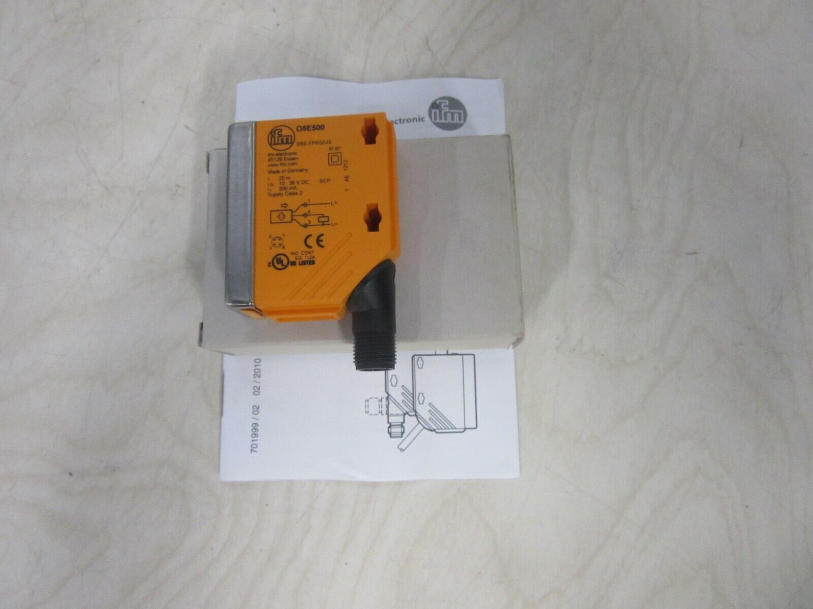 ifm electronic efector O5E500 05E-FPKG/US100 Einweglichtschranke Empfänger
