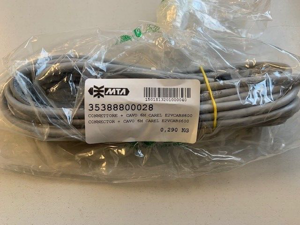 CAREL Connector + Cable 6M Typ: E2VCABS600