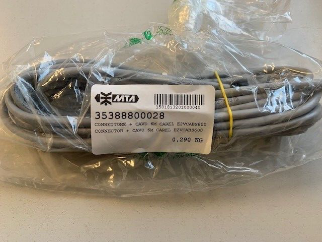CAREL Connector + Cable 6M Typ: E2VCABS600