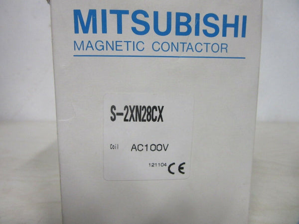 Mitsubishi  S-2XN28CX Magnetic Contactor AC100V