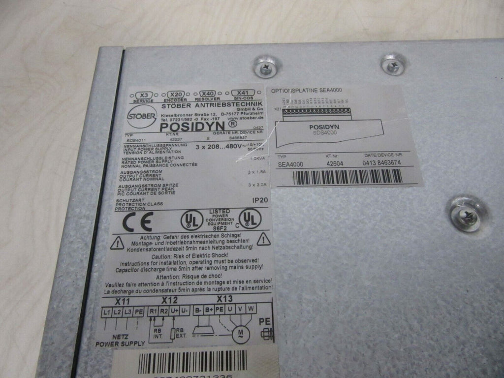 Stöber Posidyn SDS4000 SDS4011 Optionsplatine SEA4000