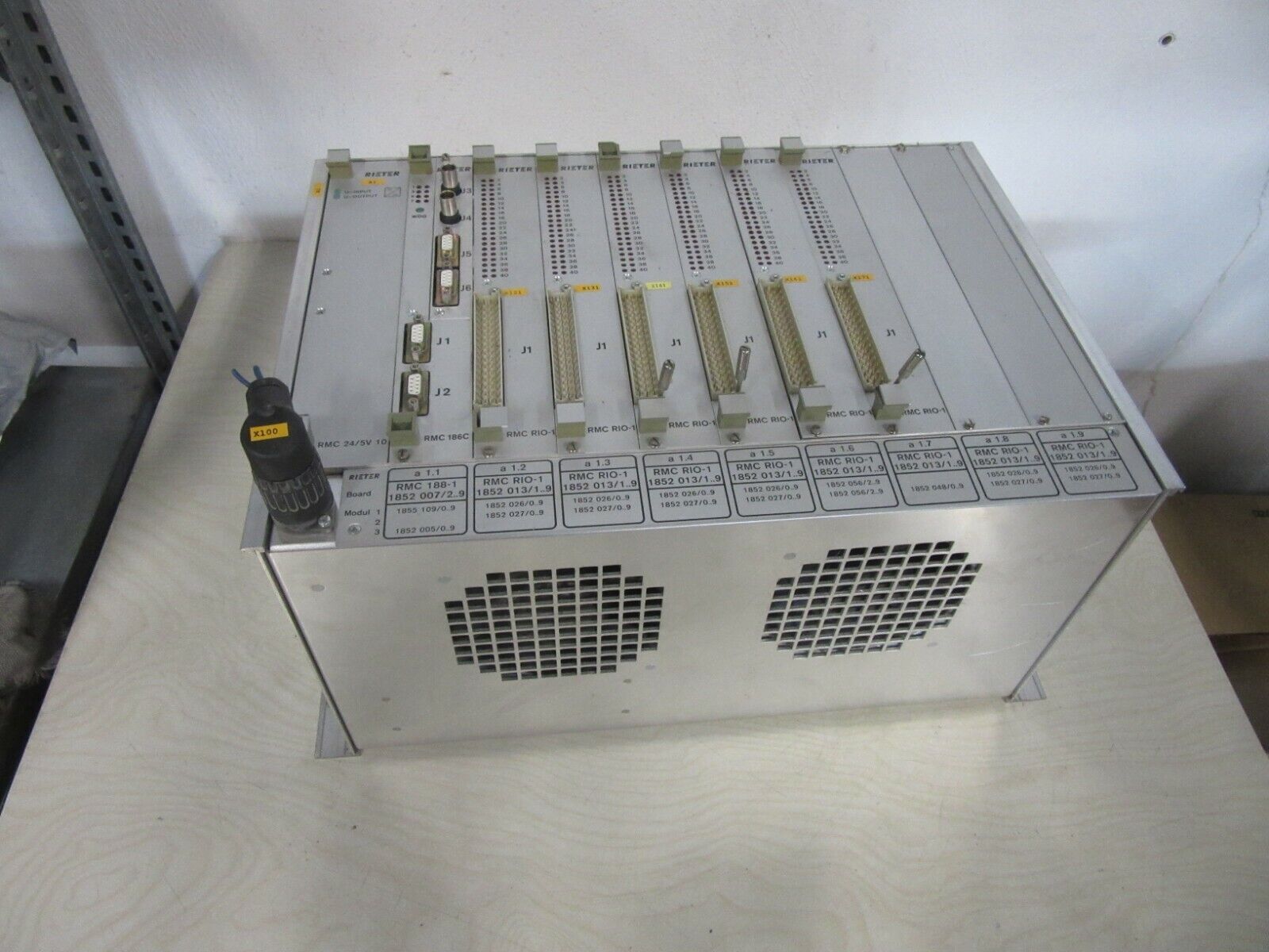 Rieter Complete PLC mit RMC 24/5V 10 RMC186C RMC RIO-1 – SIBA Germany