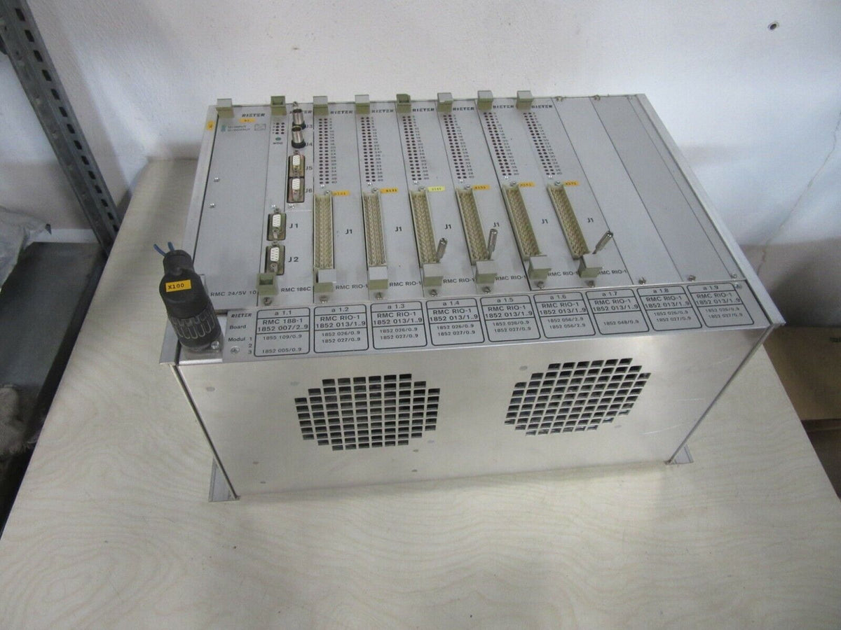 Rieter Complete PLC mit RMC 24/5V 10 RMC186C RMC RIO-1