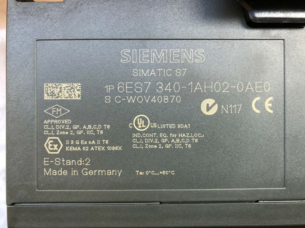 Siemens Simatic 6ES7 340-1AH02-0AE0 Kommunikationsmodul