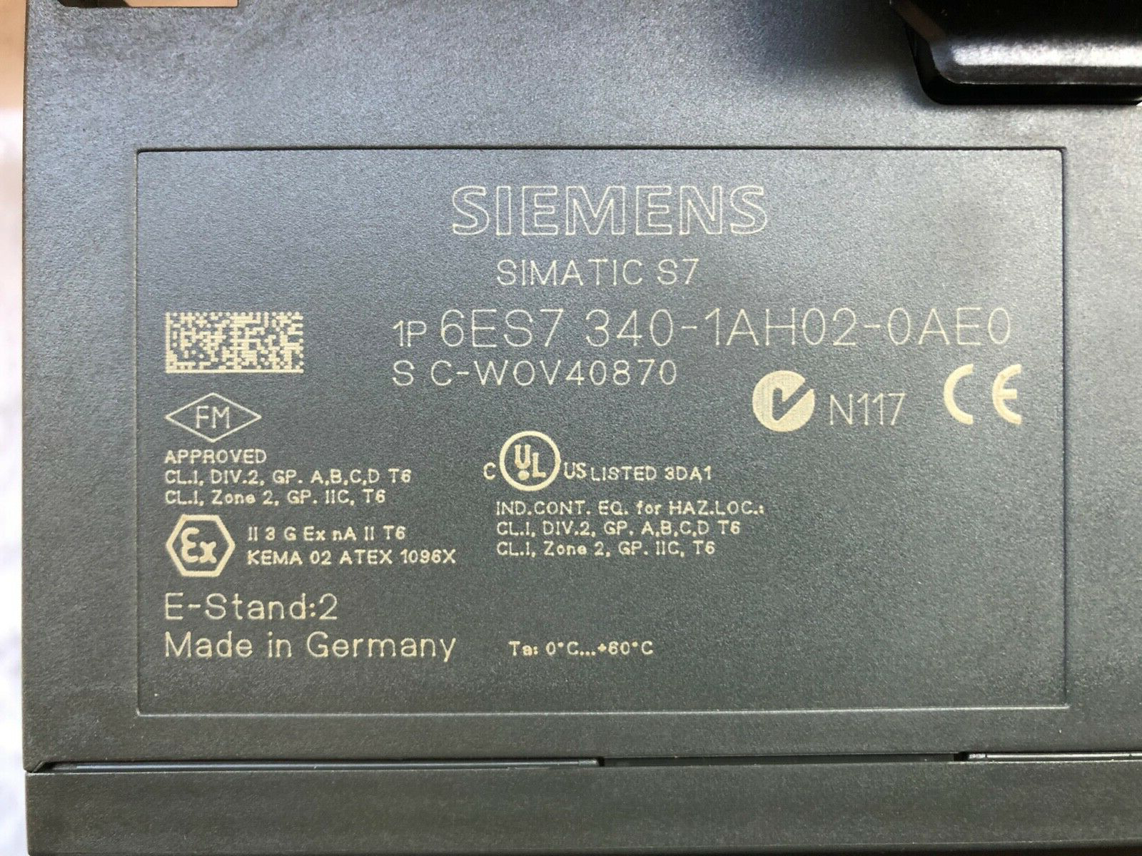 Siemens Simatic 6ES7 340-1AH02-0AE0 Kommunikationsmodul
