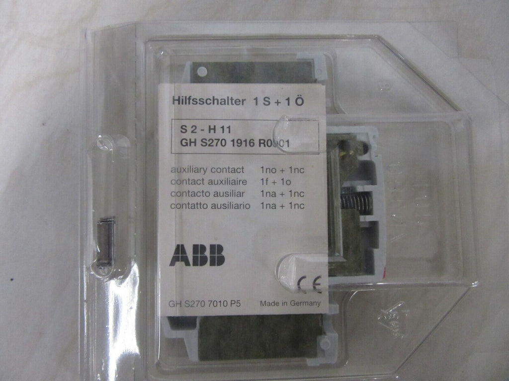 ABB S2 H11 GH S270 1916 R0001 Hilfsschalter 1 S + 1 Ö -5pieces-