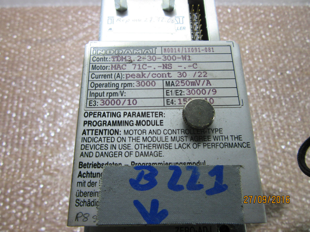 INDRAMAT TDM 3.2-030-300-W1 - used -