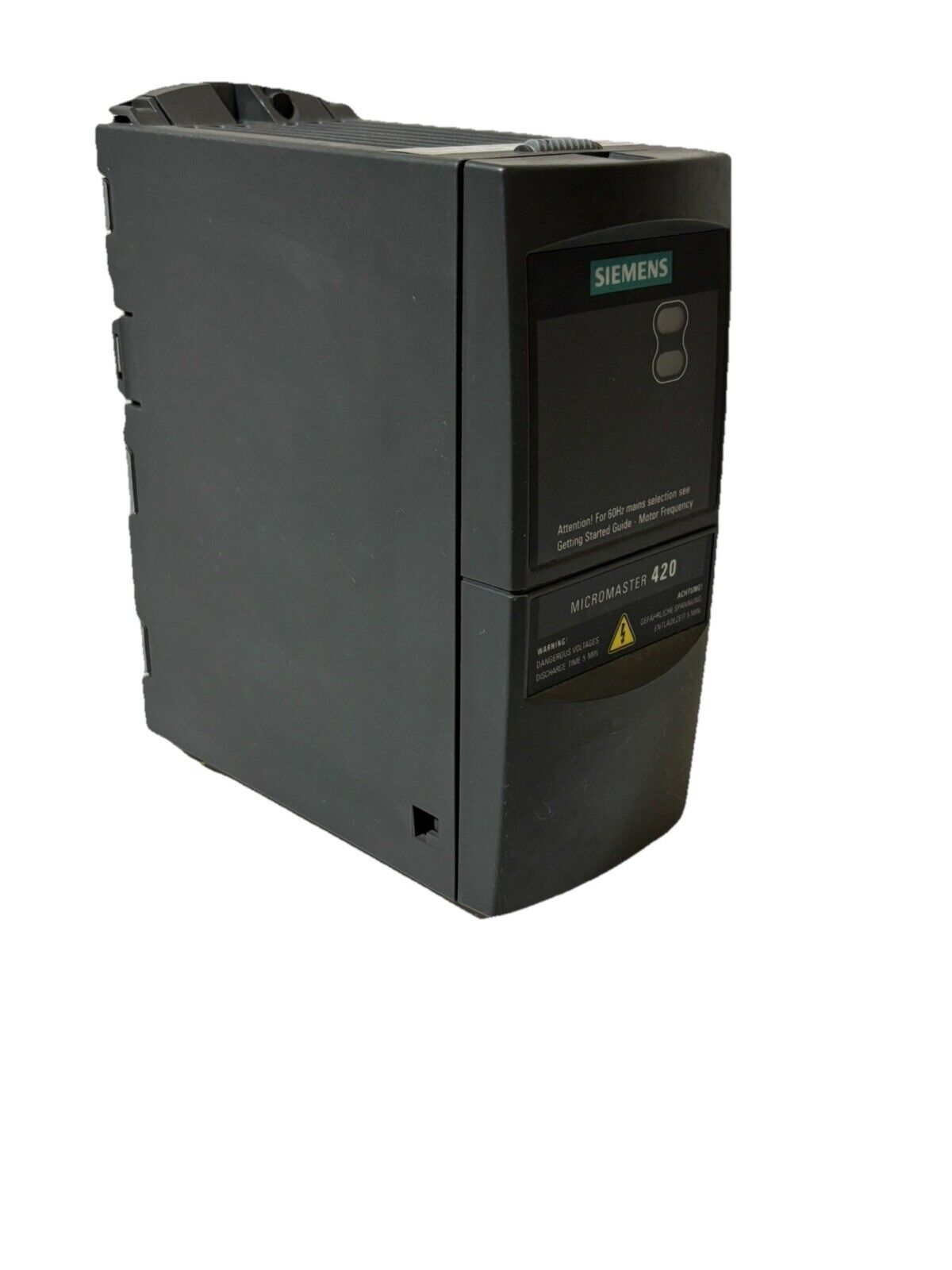 Siemens MICROMASTER 420 6SE6420-2AB17-5AA1 E-Stand D04/1.20