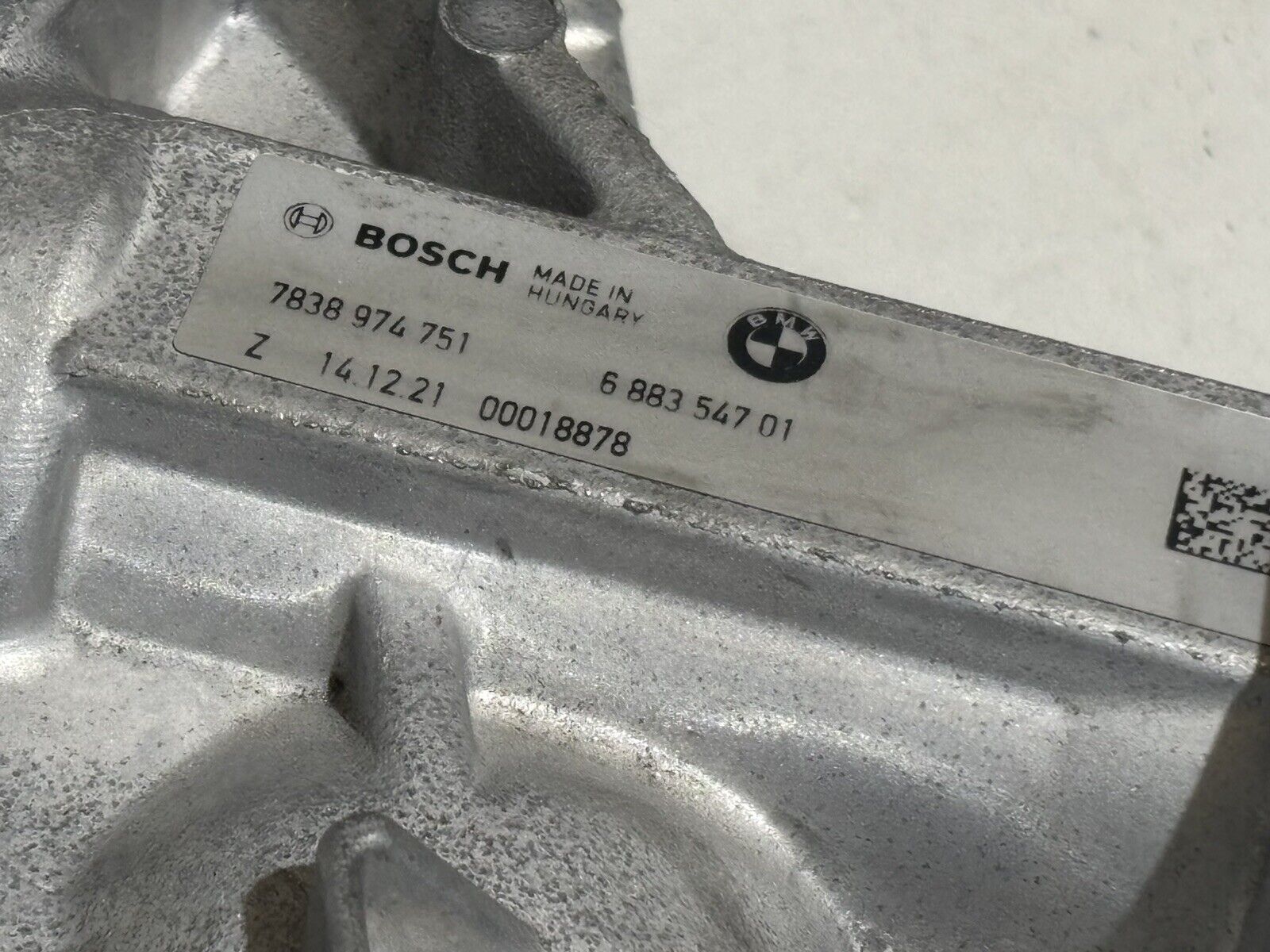 BOSCH Lenkgetriebe 6883547 BMW Servolenkung Rechtslenker Spurstange 7838 974 751
