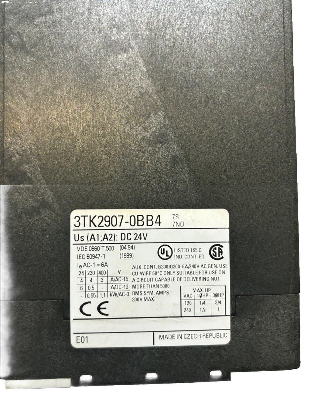 Siemens 3TK2907-0BB4 Schützsicherheitskombination