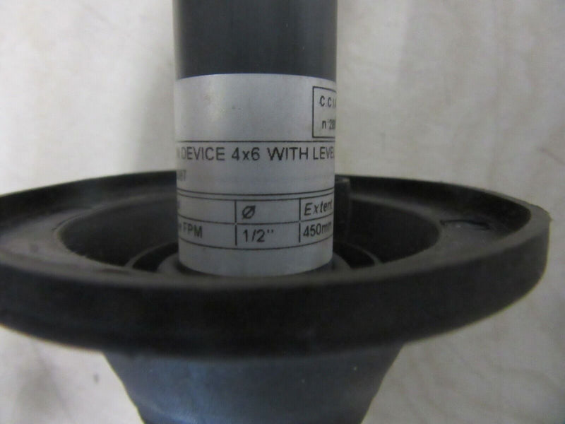 Seko Suction Device 4x6 with Level Lip Valve FPM