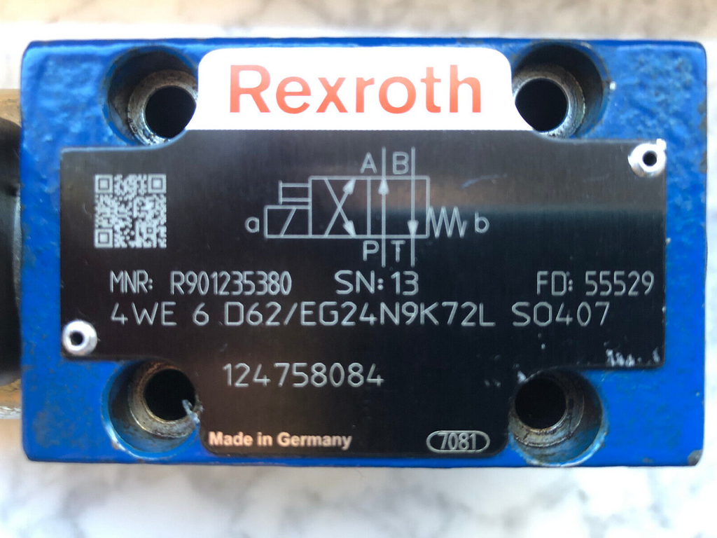 Rexroth Wegeventil 4WE6 6D62/EG24N9K72L R901235380