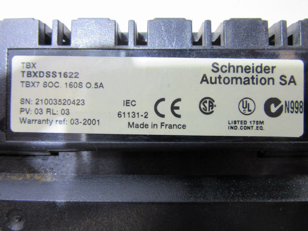 TELEMECANIQUE TBXDSS1622 + TBXDES1622