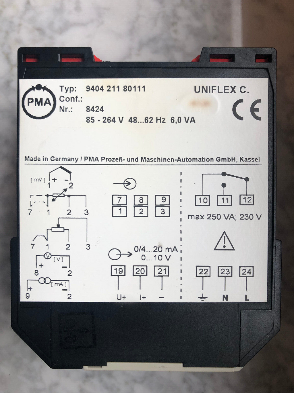 PMA UNIFLEX-CI Typ: 9404 211 80111