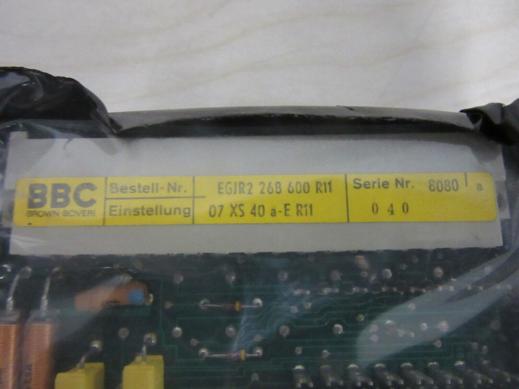 BBC  07XS40E 07XS40a-ER11 EGIR2 268 600 R11