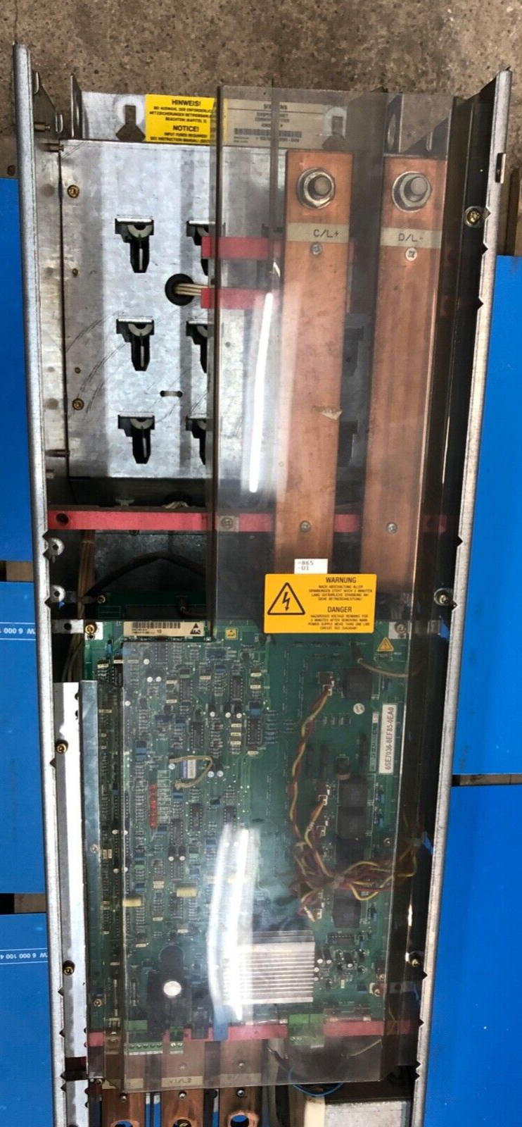 Siemens Einspeiseeinheit 6SE7036-1EE85-0AA0