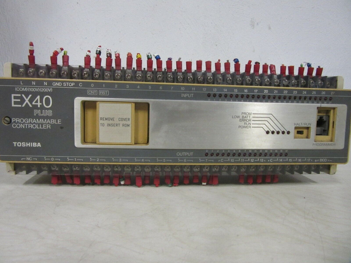  Toshiba EX40 Plus EX40-4MCRD5 Programmable Controller
