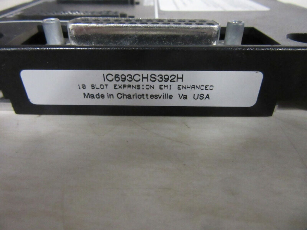 GE FANUC IC693CHS392H 10 SLOT EXPANSION EMI ENHANCED