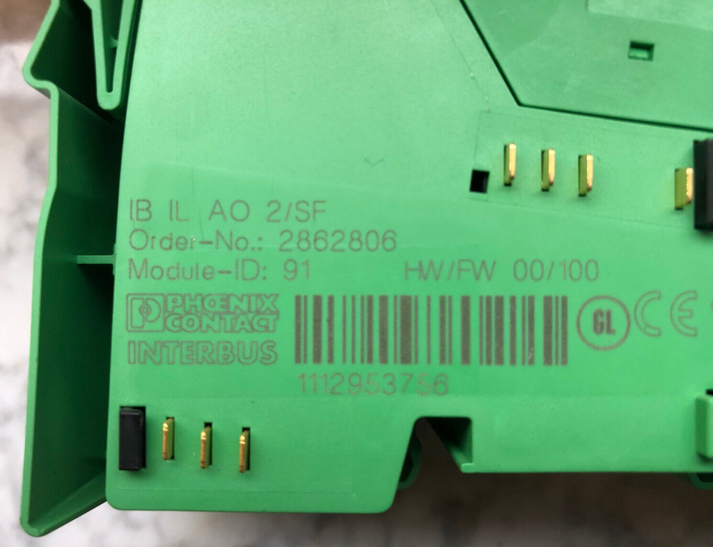 PHOENIX CONTACT IB IL AO 2/SF 2862806