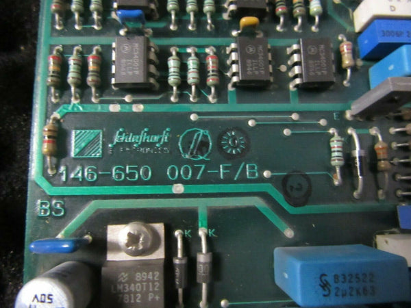 Schlafhorst K.Steuersart 50Hz 146-650 007-F/B