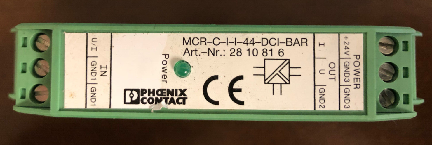 PHOENIX CONTACT MCR-I-I-44-DCI-BAR  Art.-Nr. 2810816
