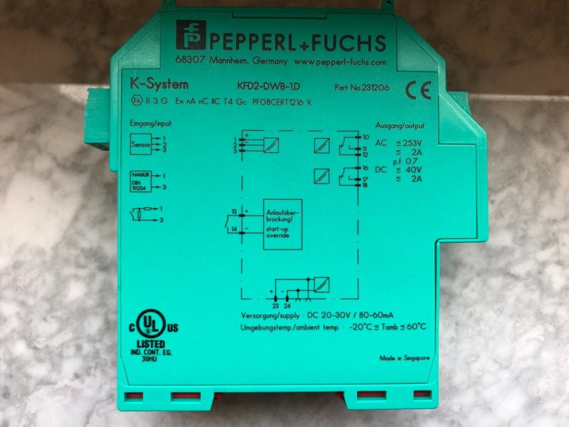 Pepperl+Fuchs KFD2 DW8-1D 231206