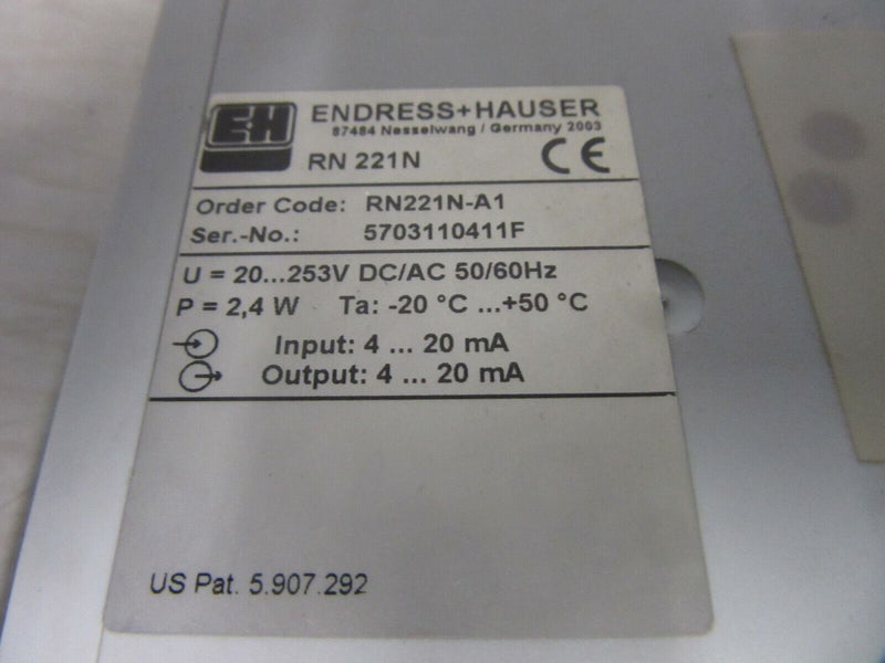 Endress + Hauser RN 221N RN221N-A1 Endress Hauser 
