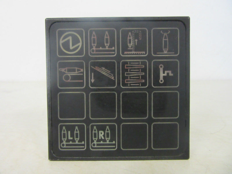 Gefe Bedienpanel SM 016.122 155 655 279 -used-