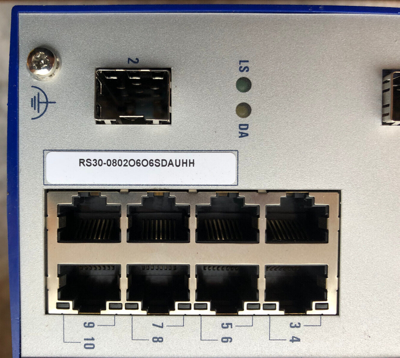 Hirschmann RS30 Rail Switch RS30-0802O6O6SDAUHH (Hutschienenmaontage)