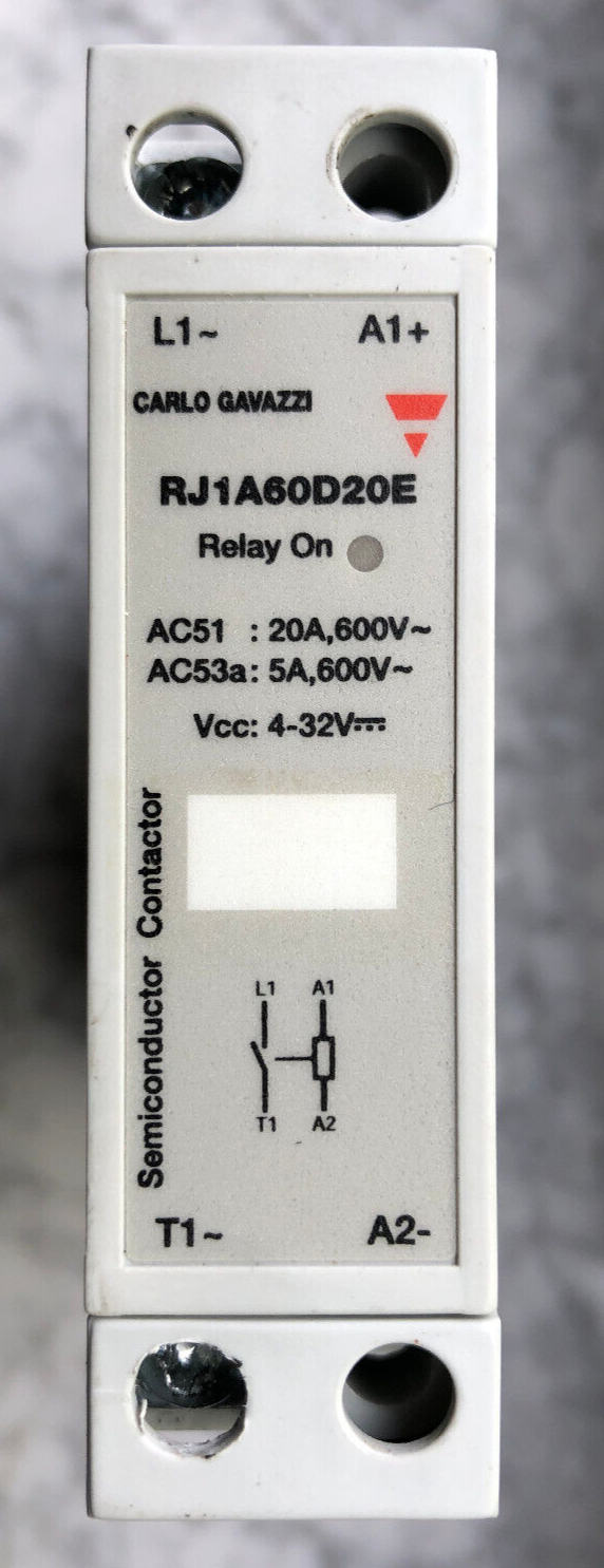 Carlo Gavazzi RJ1A60D20E Halbleiterrelais